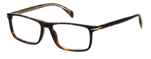 Eyewear By David Beckham DB 1019 - Dark Havana - Clear