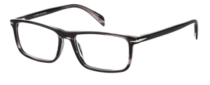 Eyewear By David Beckham DB 1019 - Grey Horn - Clear