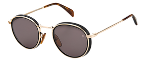 Eyewear By David Beckham DB 1033/S - Black Gold - Grey
