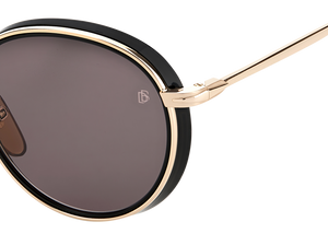 Eyewear By David Beckham DB 1033/S - Black Gold - Grey
