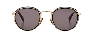 eyewear by david beckham DB 1033/S - Black Gold - Grey