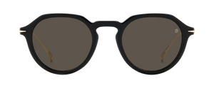 eyewear by david beckham DB 1098/S - Black Gold - Grey