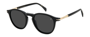 Eyewear By David Beckham DB 1114/S - Black Gold - Grey