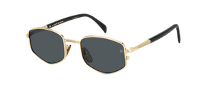 Eyewear By David Beckham DB 1129/S - Gold Black_ - Grey
