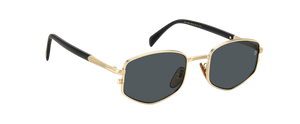 Eyewear By David Beckham DB 1129/S - Gold Black_ - Grey