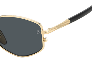 Eyewear By David Beckham DB 1129/S - Gold Black_ - Grey