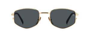 eyewear by david beckham DB 1129/S - Gold Black_ - Grey