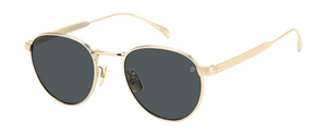 Eyewear By David Beckham DB 1142/S - Gold - Grey