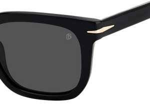 Eyewear By David Beckham DB 7076/S - Black - Grey