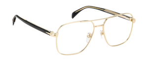 Eyewear By David Beckham DB 7103 - Gold Black_ - Frames