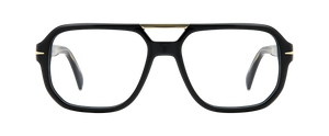 eyewear by david beckham DB 7108 - Black Gold - Frames