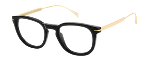 Eyewear By David Beckham DB 7122 - Black Gold - Frames