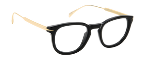 Eyewear By David Beckham DB 7122 - Black Gold - Frames