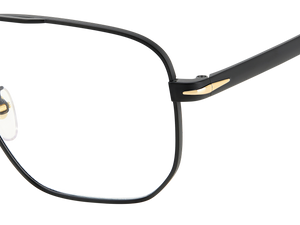 Eyewear By David Beckham DB 7124 - Black Gold - Frames