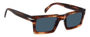 Eyewear By David Beckham DB 7126/S - Brown Horn - Blue