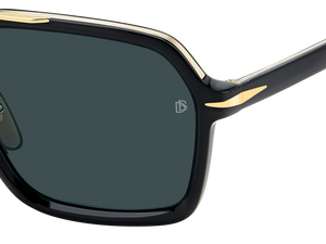 Eyewear By David Beckham DB 7128/S - Black - Blue