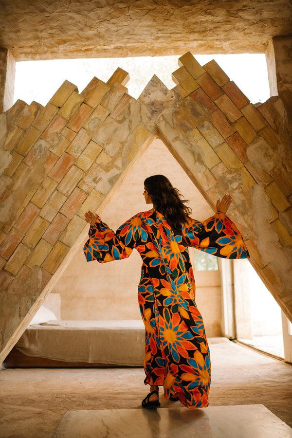 Eywasouls Malibu KIMIONO - LARGE CIRCUS MARGARITAS