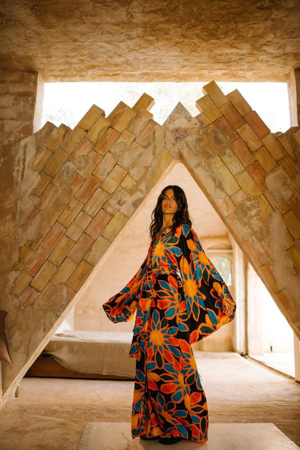 Eywasouls Malibu KIMIONO - LARGE CIRCUS MARGARITAS