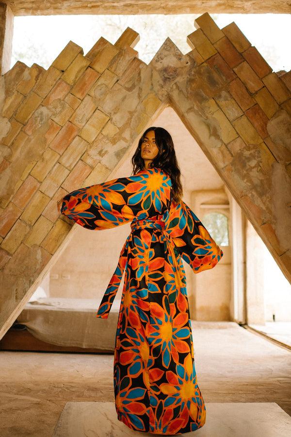 Eywasouls Malibu KIMIONO - LARGE CIRCUS MARGARITAS