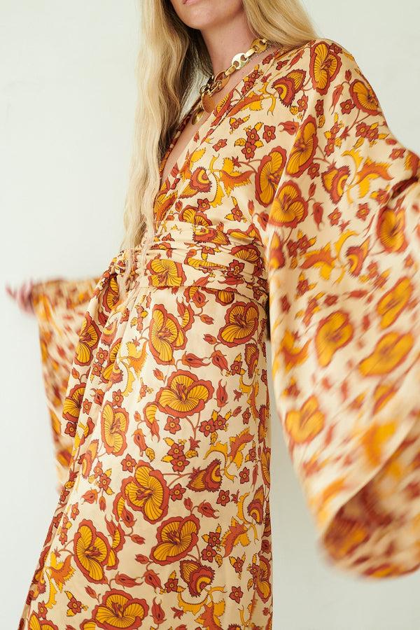 eywasouls malibu KIMIONO - LINT LEAVES