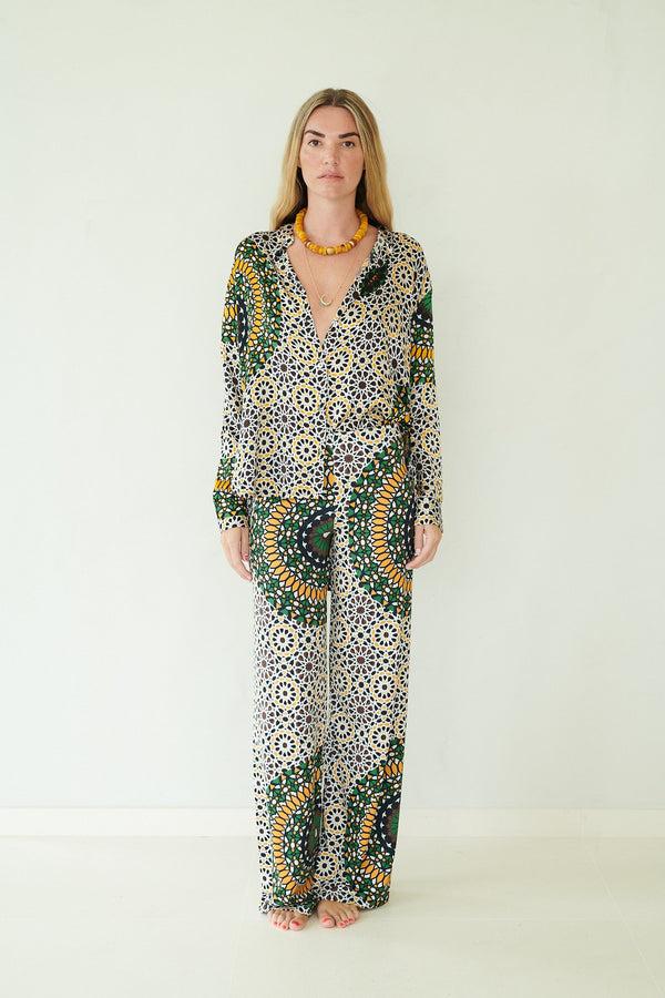 Eywasouls Malibu PHOENIX - RETRO MOSAIC GREEN