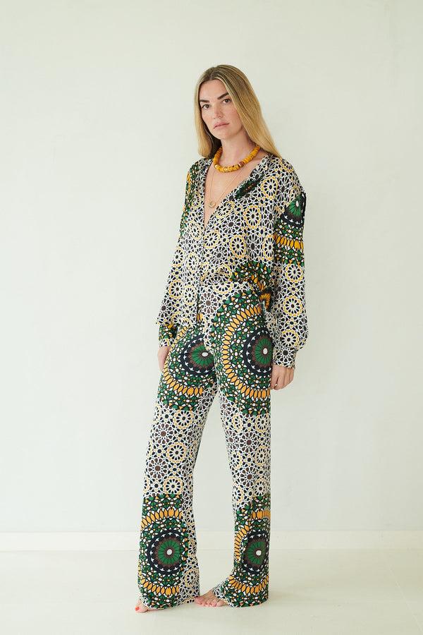 Eywasouls Malibu PHOENIX - RETRO MOSAIC GREEN