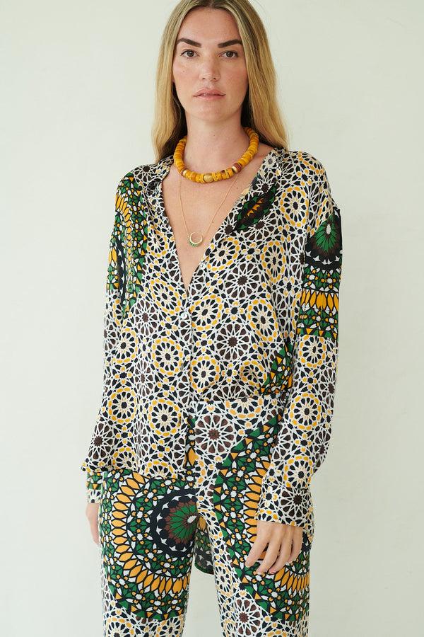 eywasouls malibu PHOENIX - RETRO MOSAIC GREEN