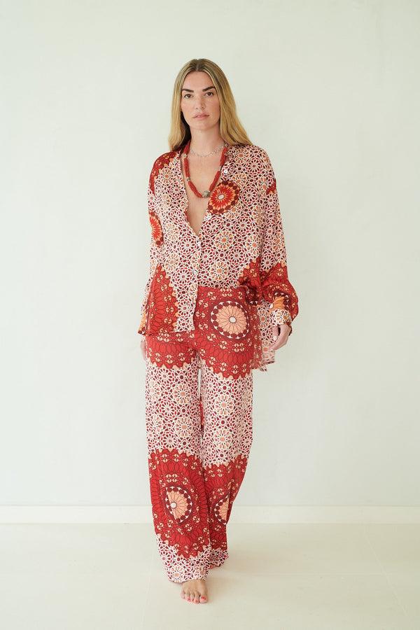 Eywasouls Malibu PHOENIX - RETRO MOSAIC RED