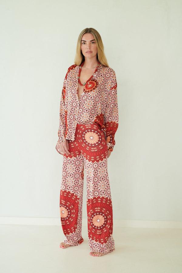 Eywasouls Malibu PHOENIX - RETRO MOSAIC RED