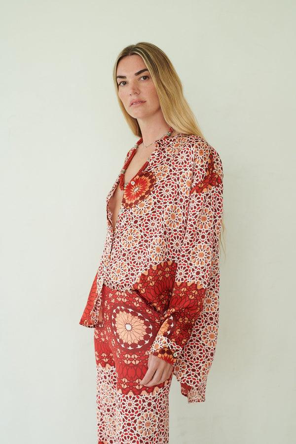 eywasouls malibu PHOENIX - RETRO MOSAIC RED