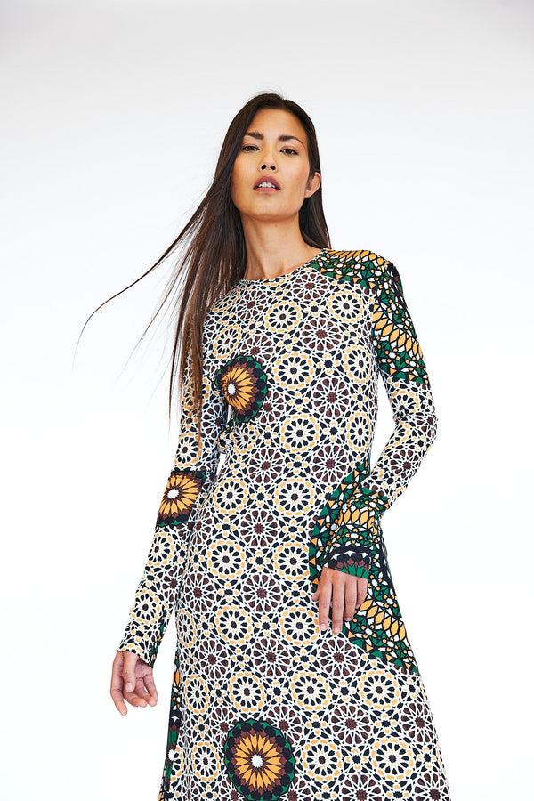 Eywasouls Malibu SAM - RETRO MOSAIC GREEN