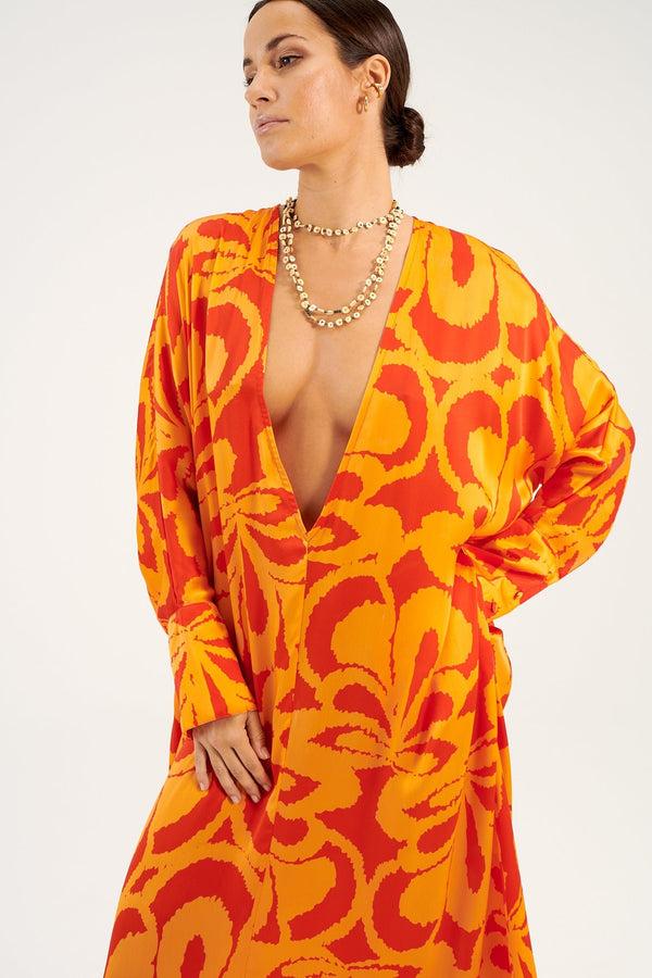 Eywasouls Malibu VIOLET - ORANGE ON FIRE