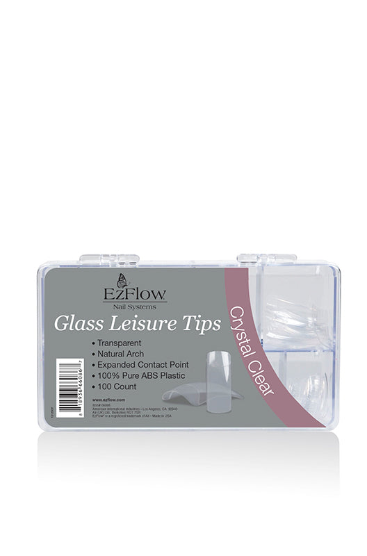 ez flow Glass Leisure Tips 100 ct