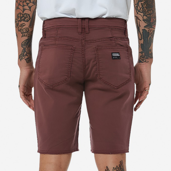 Ezpz NOW DENIM SHORT - MERLOT