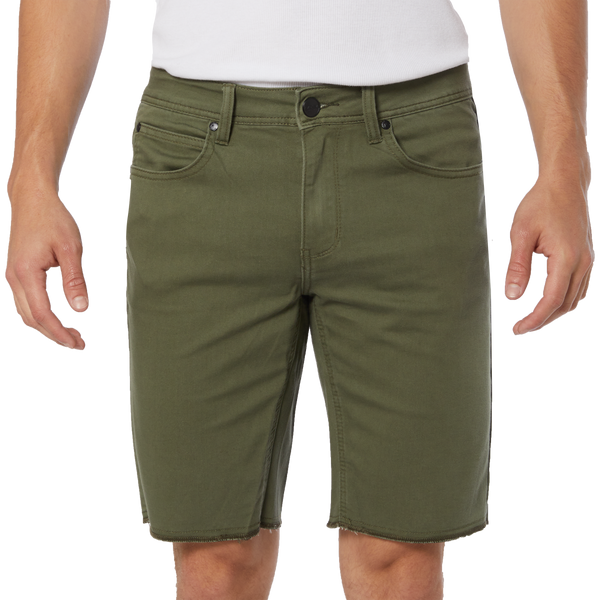 ezpz NOW DENIM SHORT - MILITARY GREEN