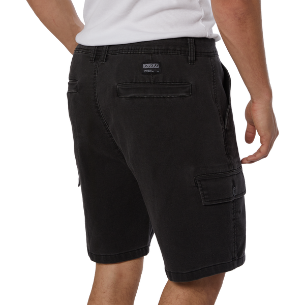 Ezpz Now Loose Cargo Short - Vintage Black