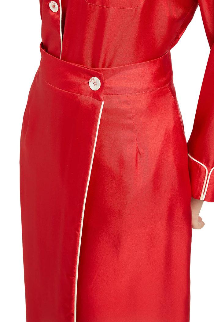 F.r.s. For Restless Sleepers ABANTE SKIRTS Red Twill