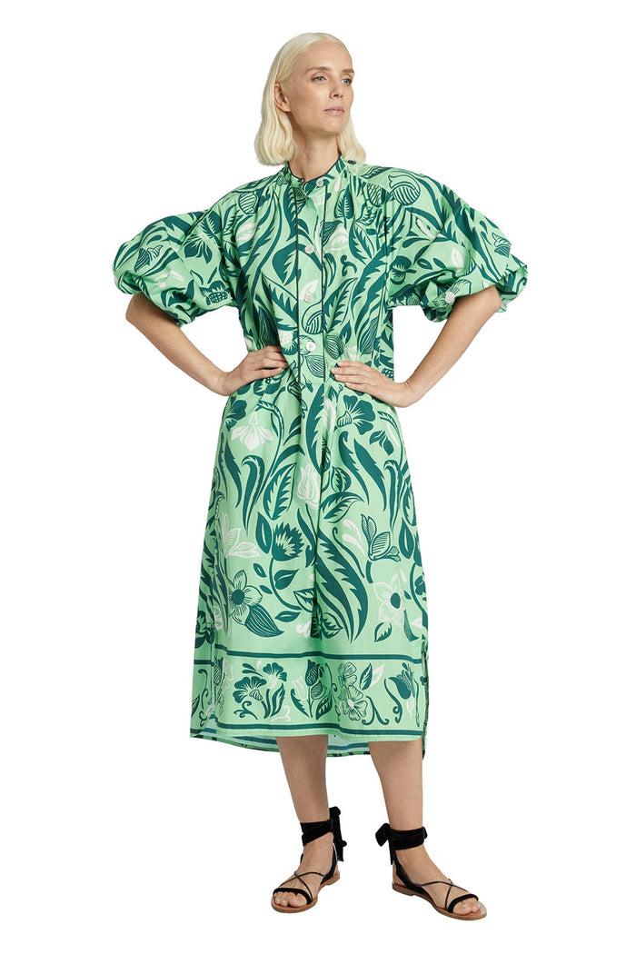 f.r.s. for restless sleepers AGAVE DRESSES Paul poiret green