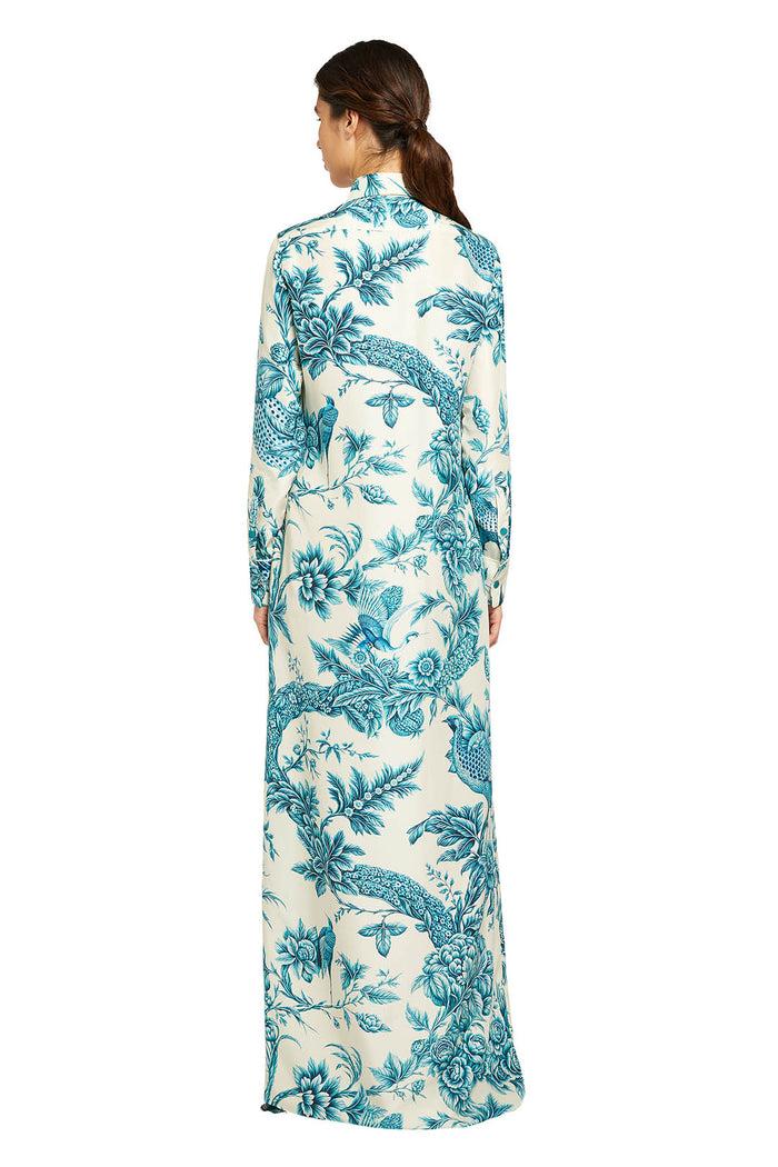 F.r.s. For Restless Sleepers ANTEA DRESSES Blue Branches