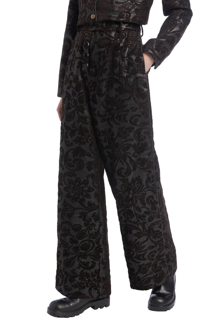 f.r.s. for restless sleepers ARCHE PANTS Floral velvet