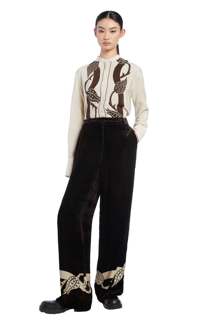 F.r.s. For Restless Sleepers ARCHE SKIRTS Venetian Decorated Stripes