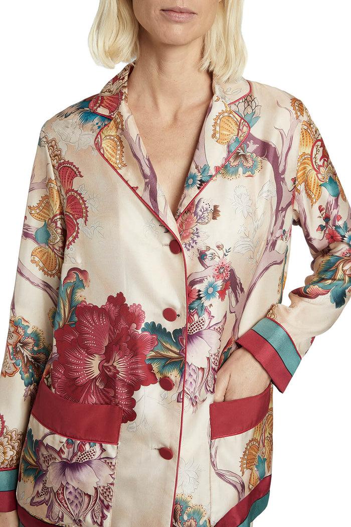 F.r.s. For Restless Sleepers ASIA JACKETS Flowers Pink