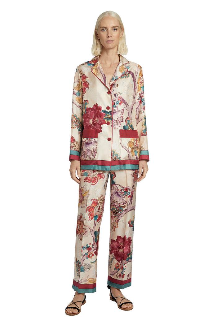 F.r.s. For Restless Sleepers ASIA JACKETS Flowers Pink