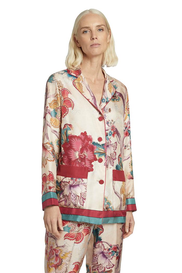 f.r.s. for restless sleepers ASIA JACKETS Flowers pink