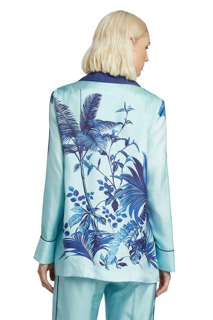 F.r.s. For Restless Sleepers ASIA JACKETS Palms Blue