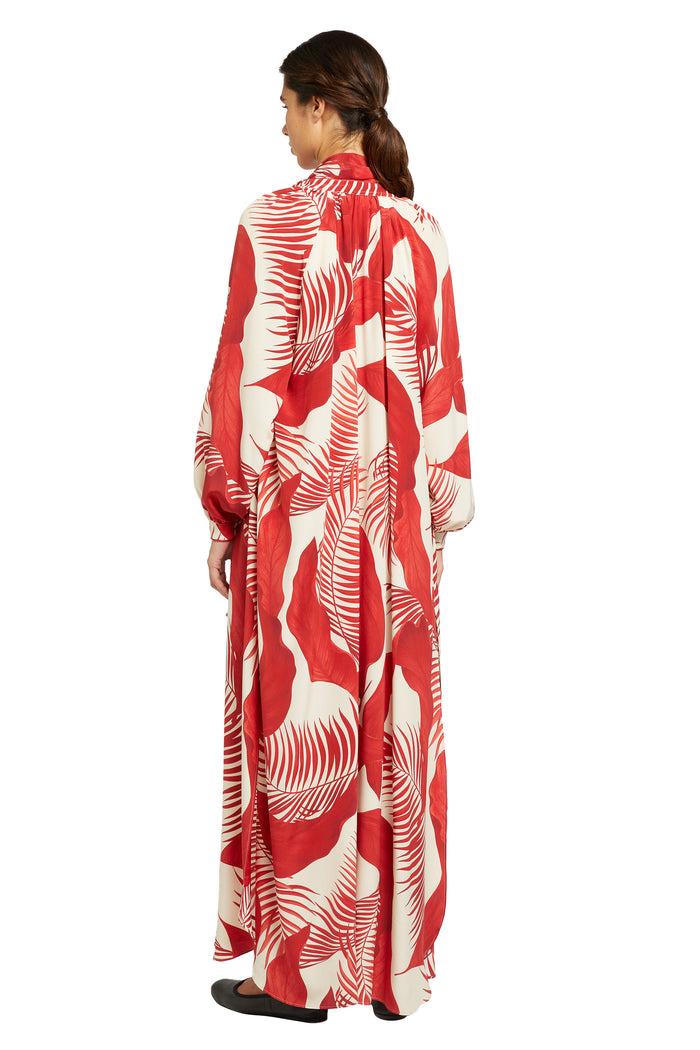 F.r.s. For Restless Sleepers ASTREA DRESSES Red Leaves