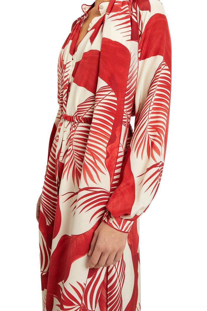 F.r.s. For Restless Sleepers ASTREA DRESSES Red Leaves