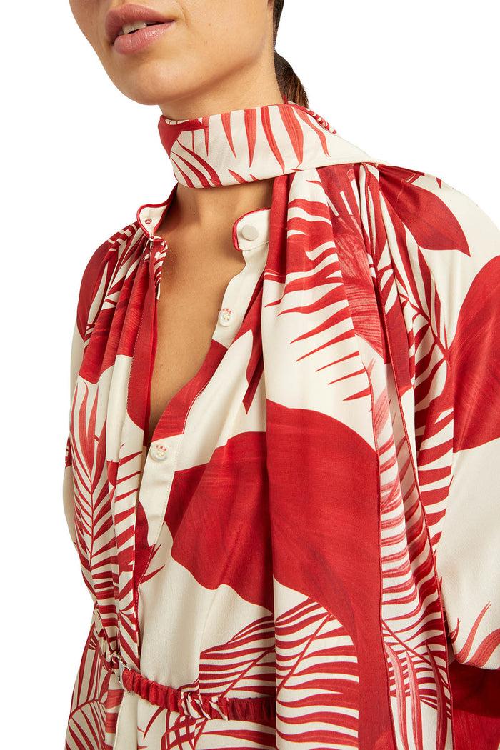 F.r.s. For Restless Sleepers ASTREA DRESSES Red Leaves