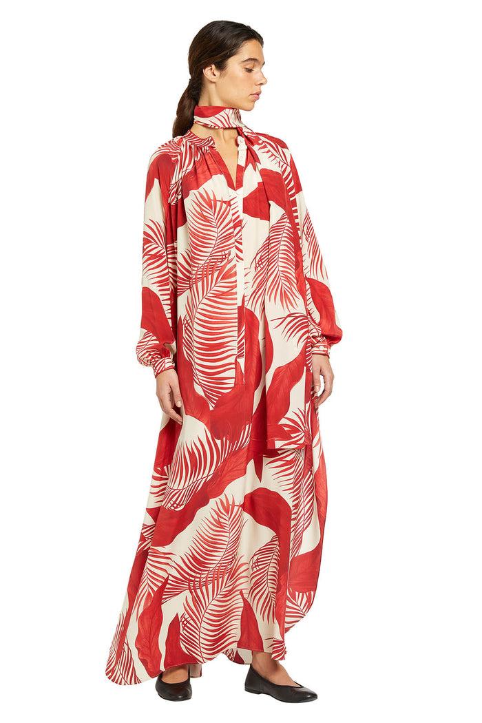 f.r.s. for restless sleepers ASTREA DRESSES Red leaves