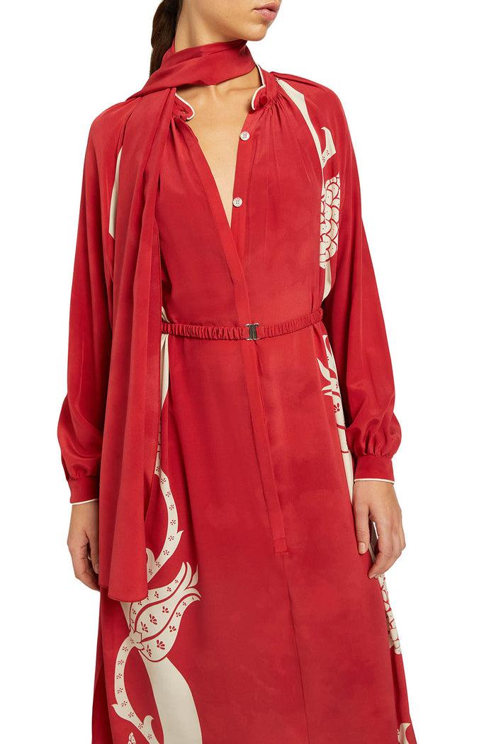F.r.s. For Restless Sleepers ASTREA DRESSES White Branches